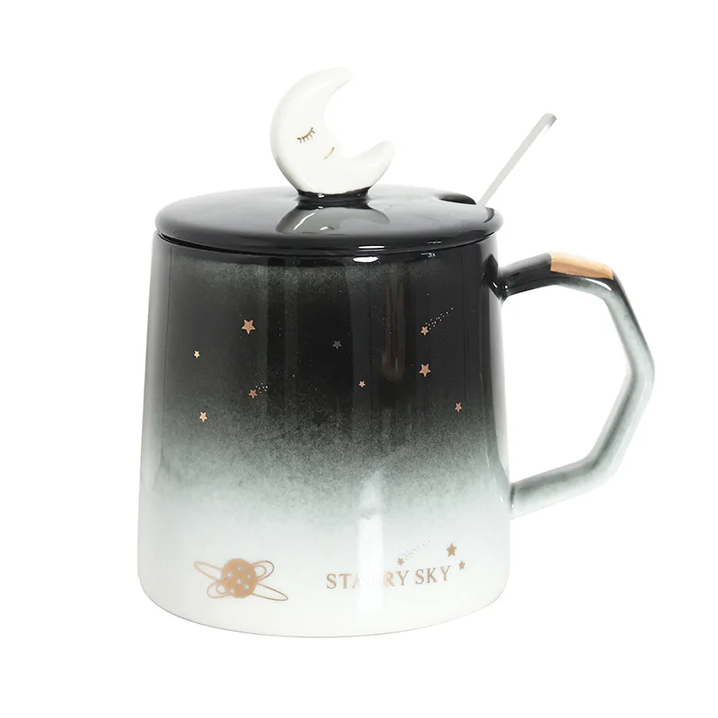 Creative Gradient Starry Sky Drawing Gold Mug Individual Trend Ceramic Water Cup Nordic Milk Coffee Tea Cup With Lid Spoon
Creative Gradient Starry Sky Drawing Gold Mug Individual Trend Ceramic Water Cup Nordic Milk Coffee Tea Cup With Lid Spoon