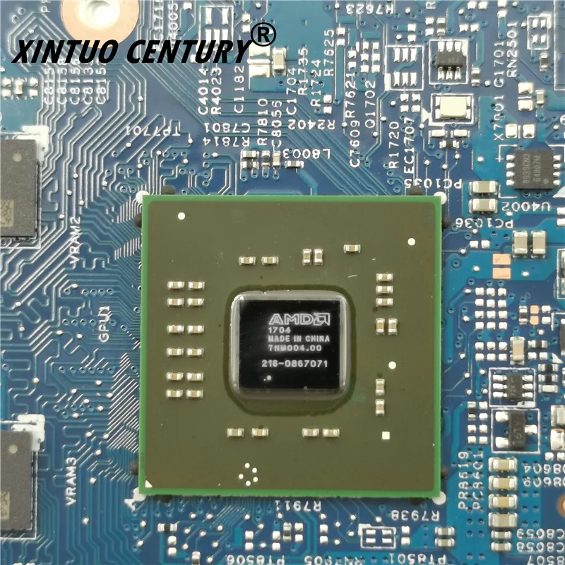 

16852-1 CN-0C6H2V 0C6H2V C6H2V For Dell Latitude 3480 3580 laptop motherboard with i3-6006U 100% tested work