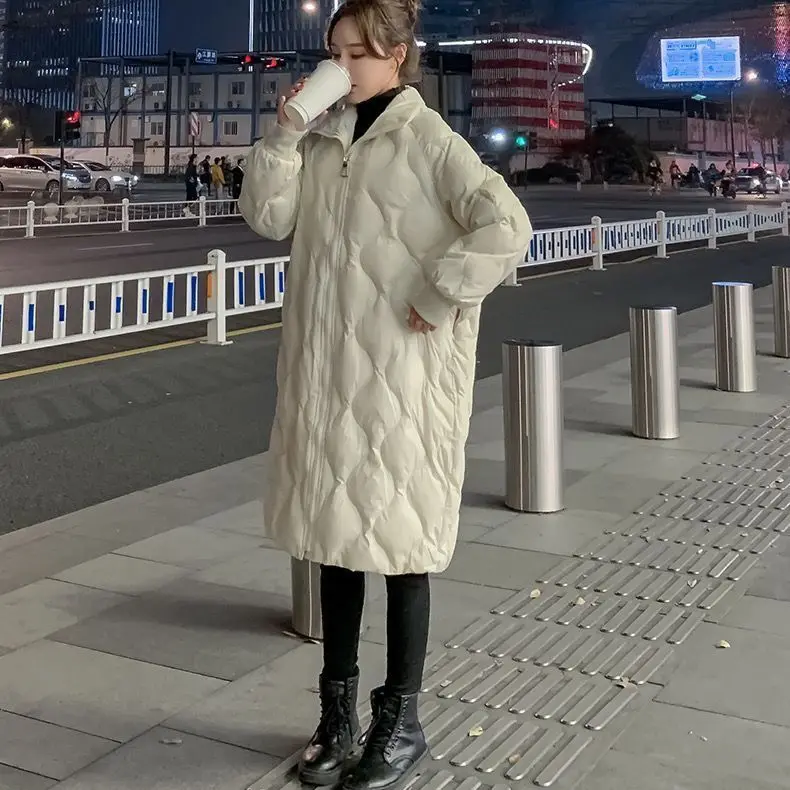 Off season down cotton padded jacket women's middle long autumn and winter new bright face small cotton padded jacket Korean
Off season down cotton padded jacket women's middle long autumn and winter new bright face small cotton padded jacket Korean