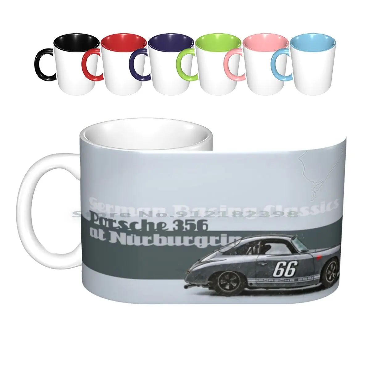 

Керамические кружки в наньюрбурге 356, кофейные чашки, кружка для молока, чая, гоночная трасса, гоночная трасса, гоночный скоростной водитель, бруклэндс монтхери