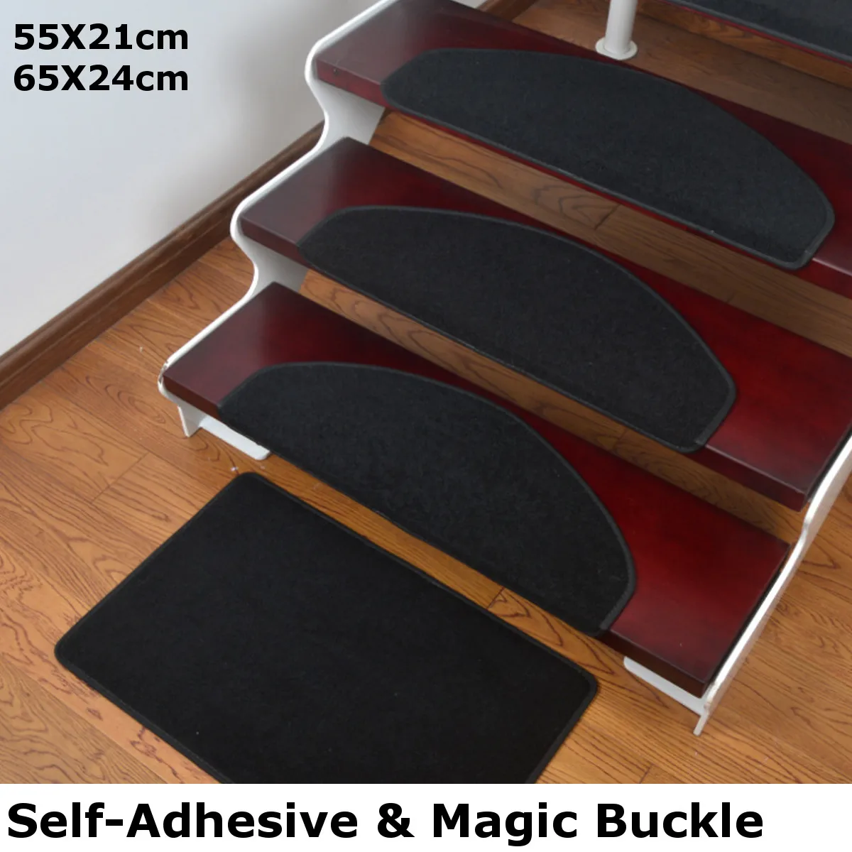 15PCS 55x21 Stair Tread Carpet Mats Self Adhesive Stair Mat Stair Mat Anti-Skid Step Rugs Safety Mute Floor Mats Indoor Warm Pad
15PCS 55x21 Stair Tread Carpet Mats Self Adhesive Stair Mat Stair Mat Anti-Skid Step Rugs Safety Mute Floor Mats Indoor Warm Pad