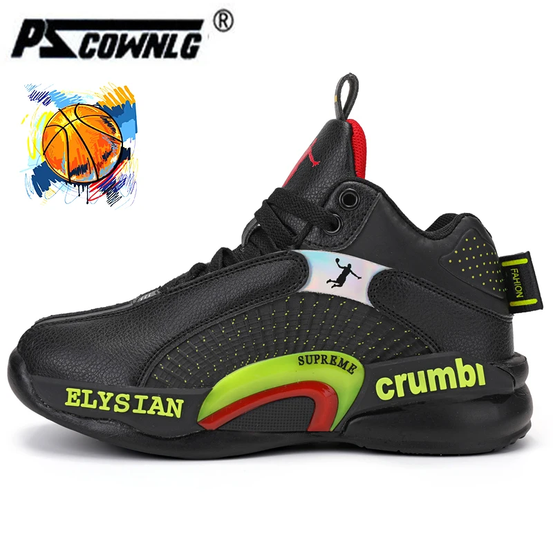 HOT-top Kids Basketball Shoes High Black Spors Shoes UA Cushioning Wear Resistance Training Shoes Size40-46 Autumn Outdoor Boys
HOT-top Kids Basketball Shoes High Black Spors Shoes UA Cushioning Wear Resistance Training Shoes Size40-46 Autumn Outdoor Boys
