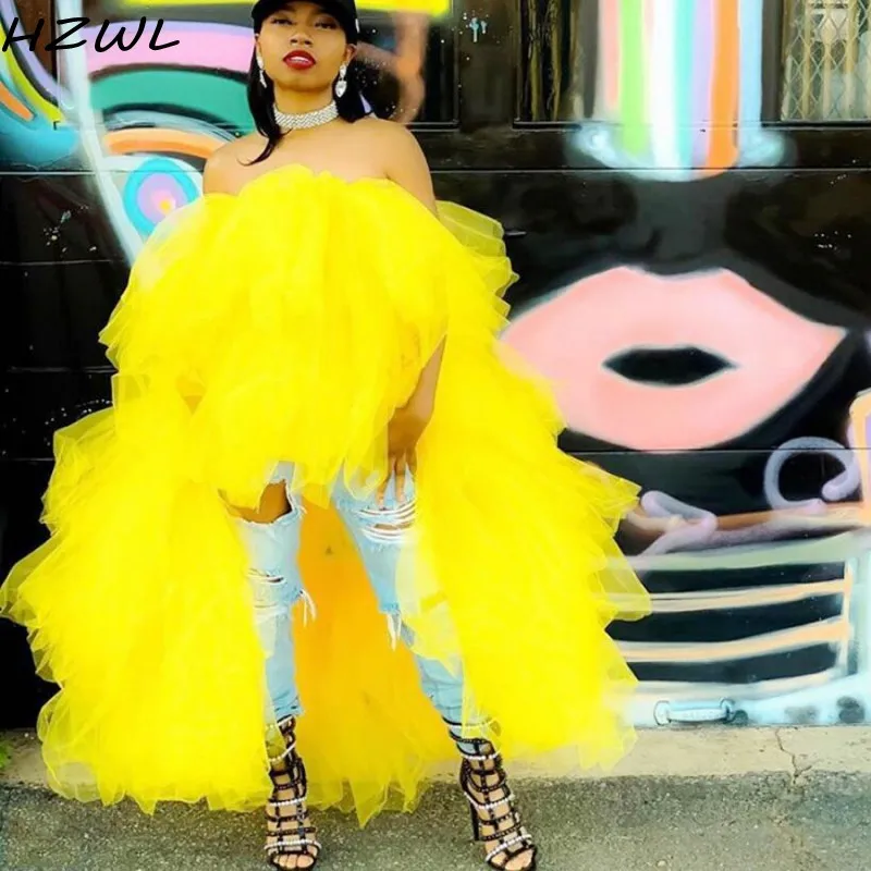 Bright Yellow Puffy Homecoming Dresses Girls fadas jupe High Low Women Summer Party Dress Puffy Tiered Cheap Women Prom Vestidos
Bright Yellow Puffy Homecoming Dresses Girls fadas jupe High Low Women Summer Party Dress Puffy Tiered Cheap Women Prom Vestidos