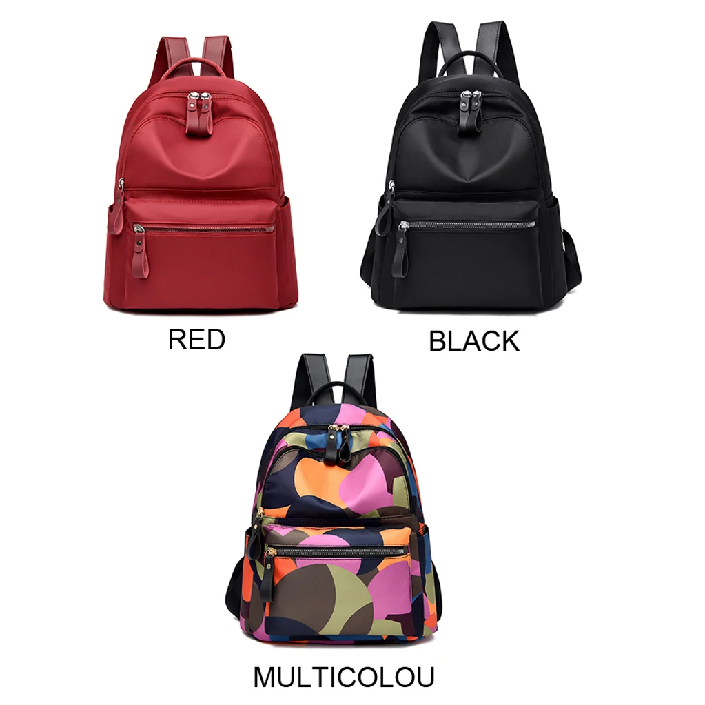 Waterproof Oxford Women Polyester Bookbag Solid Bts Backpack Softback Designer Backpacks High Quality Black | Багаж и сумки