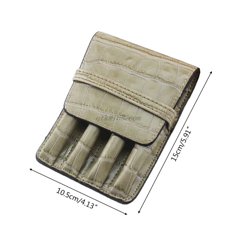 Crocodile Skin Pattern Roller Fountain Pens Case Pouch Separate Slot Writing Holder Supplies Accessory
Crocodile Skin Pattern Roller Fountain Pens Case Pouch Separate Slot Writing Holder Supplies Accessory