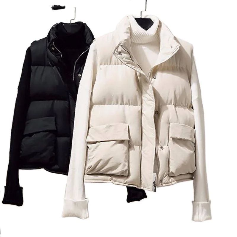 Beardon New Stand-Up Collar Short Padded Jacket Down Cotton Vest Women Autumn And Winter Plus Size Loose Waistcoat
Beardon New Stand-Up Collar Short Padded Jacket Down Cotton Vest Women Autumn And Winter Plus Size Loose Waistcoat