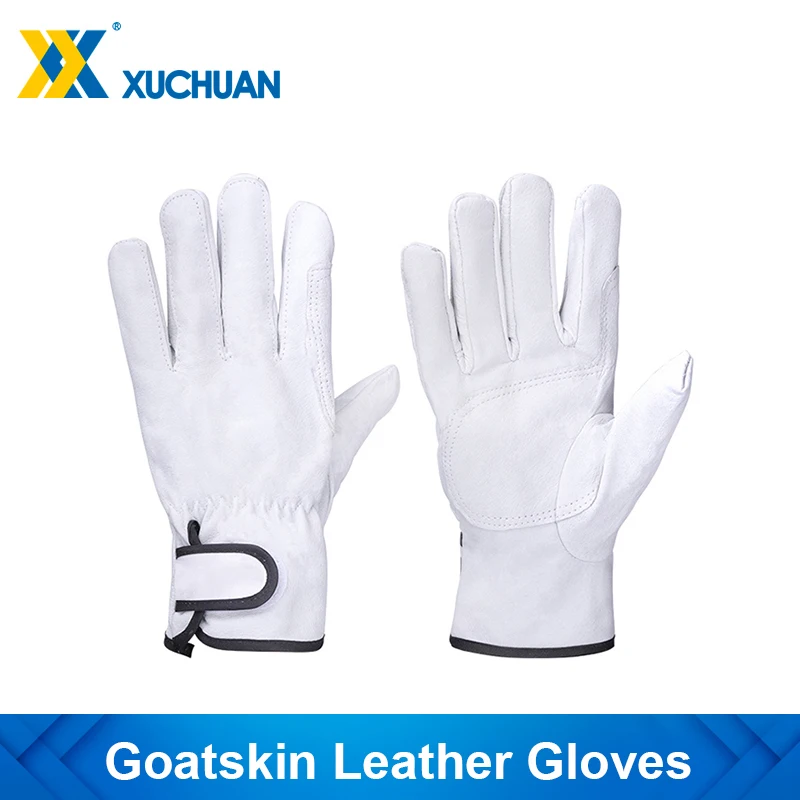 1 Pair X Work Gloves,Full Grain Goatskin Leather Glove for Truck Driving, Warehouse, Gardening, Farming Working Gloves
1 Pair X Work Gloves,Full Grain Goatskin Leather Glove for Truck Driving, Warehouse, Gardening, Farming Working Gloves
