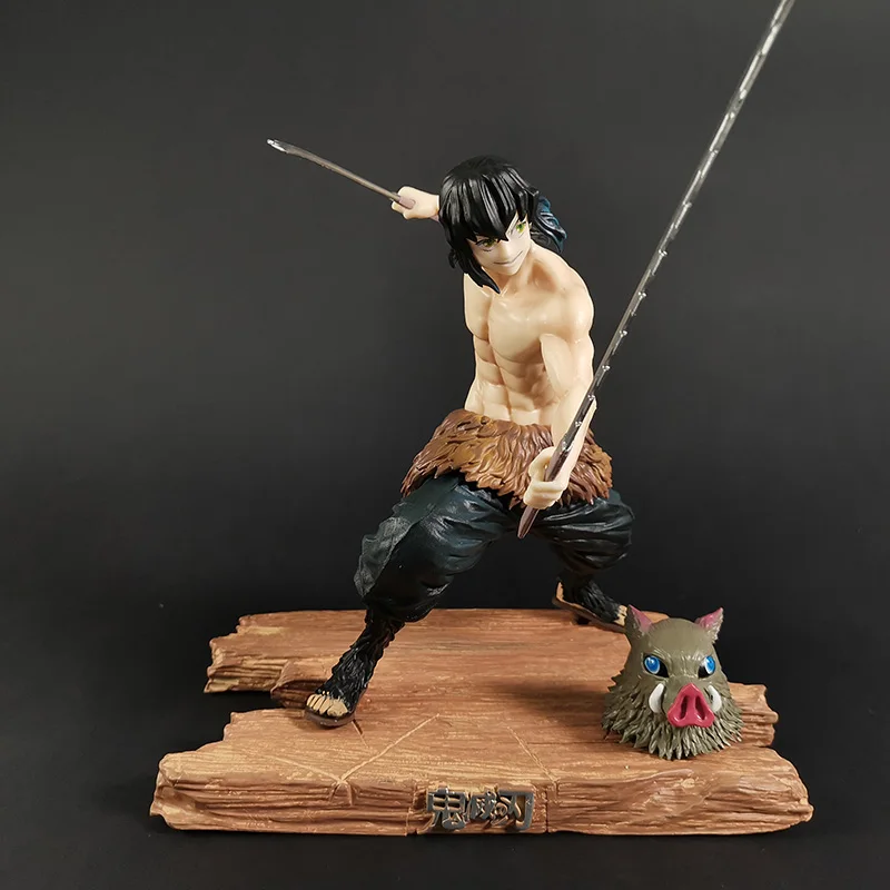 Demon Slayer Character Hashibira Inosuke Fight Ver. with two Heads Figure Model Toy 22cm
Demon Slayer Character Hashibira Inosuke Fight Ver. with two Heads Figure Model Toy 22cm
