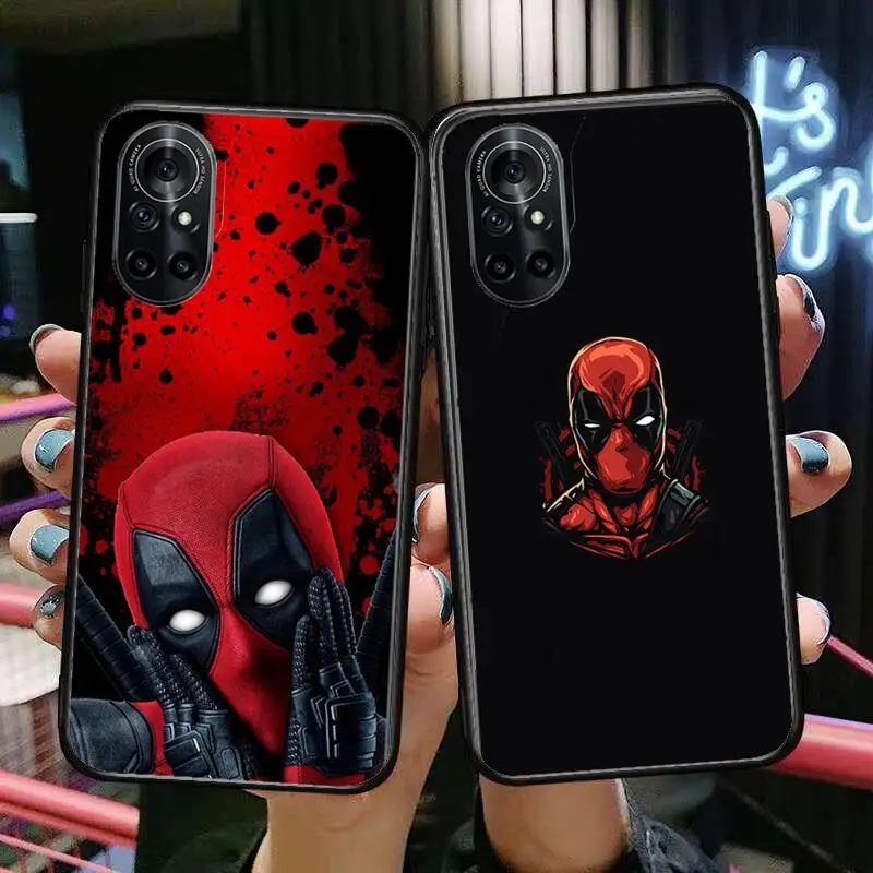 Deadpool Clear Phone Case For Huawei Honor 20 10 9 8A 7 5T X Pro Lite 5G Black Etui Coque Hoesjes Comic Fash design
Deadpool Clear Phone Case For Huawei Honor 20 10 9 8A 7 5T X Pro Lite 5G Black Etui Coque Hoesjes Comic Fash design