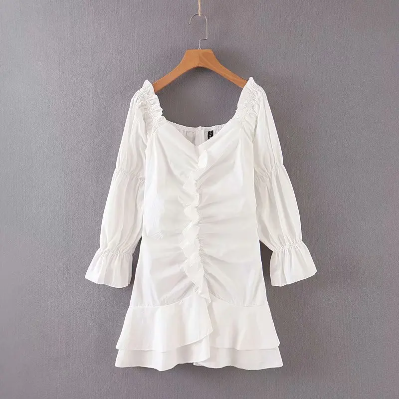Women Clothes 2019 Pleated Bag Hip Long Sleeve Dress Women Dress Robe Femme Vestidos De Verano
Women Clothes 2019 Pleated Bag Hip Long Sleeve Dress Women Dress Robe Femme Vestidos De Verano