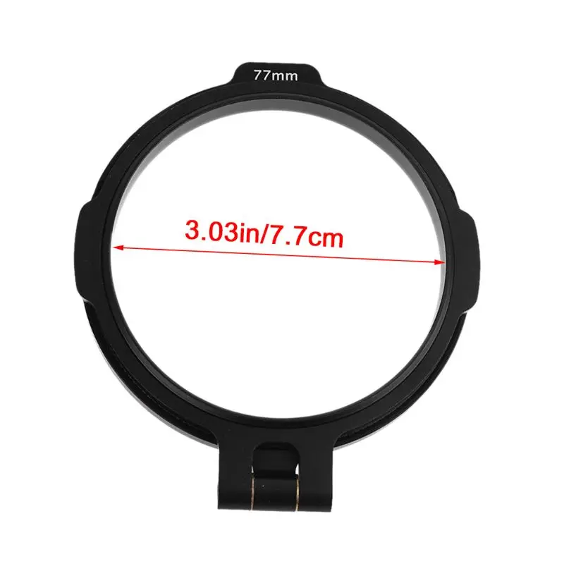 Universal Aluminum 77mm Metal Rapid Camera Lens ND Filter Mount Bracket for S ONY Ca-non DSLR Camera Accessory
Universal Aluminum 77mm Metal Rapid Camera Lens ND Filter Mount Bracket for S ONY Ca-non DSLR Camera Accessory