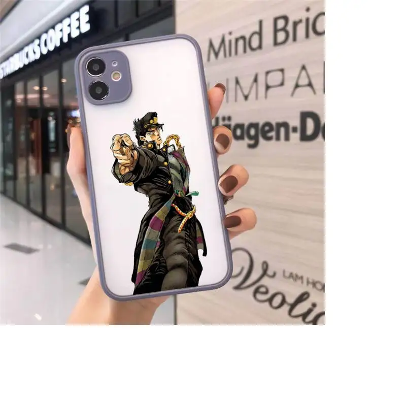 Japan anime JoJos Bizarre Adventure Phone Case matte transparent For iphone 7 8 11 12 plus mini x xs xr pro max cover
Japan anime JoJos Bizarre Adventure Phone Case matte transparent For iphone 7 8 11 12 plus mini x xs xr pro max cover