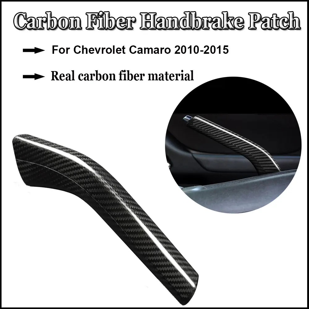 Pelay for Chevrolet Camaro 2010 2011 2012 2013 2014 2015 Carbon Fiber Accessories Car Handbrake Grips Interior Cover Trim
Pelay for Chevrolet Camaro 2010 2011 2012 2013 2014 2015 Carbon Fiber Accessories Car Handbrake Grips Interior Cover Trim