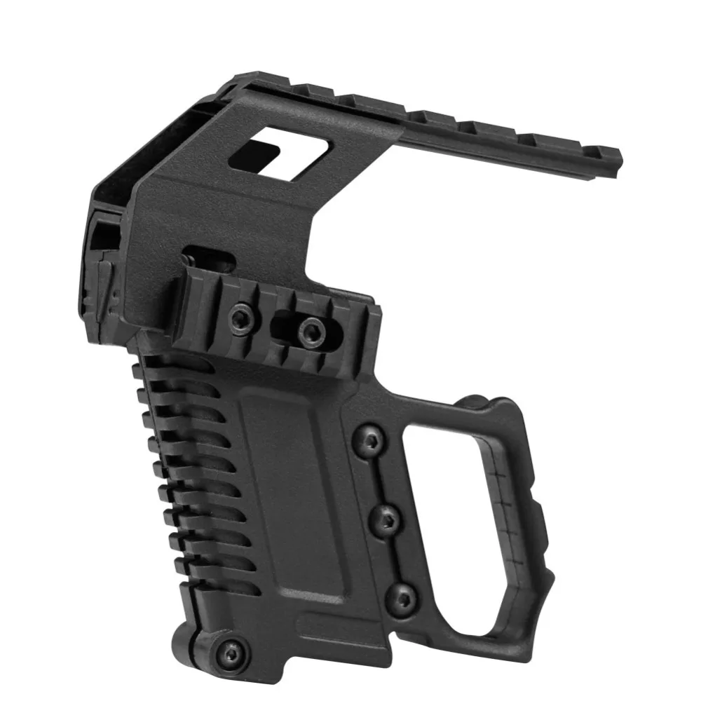 

Glock Series Rail Base Loading Device Pistol Carbine Kit Quick Reload for Glock G17 G18 G19 Series Mount Hunting