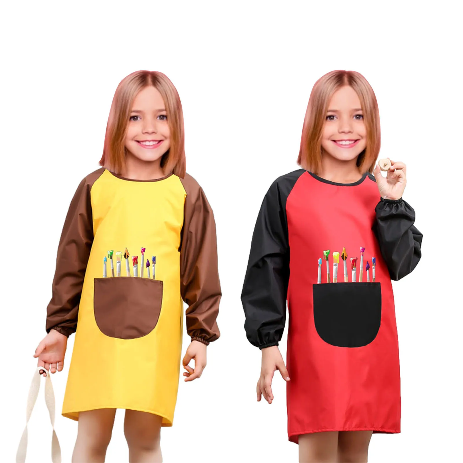Cartoon Baby Bibs Waterproof Long Sleeve Apron Feeding Smock Bib Kids Apron Painting Drawing Coat for Children Birthday Gift
Cartoon Baby Bibs Waterproof Long Sleeve Apron Feeding Smock Bib Kids Apron Painting Drawing Coat for Children Birthday Gift