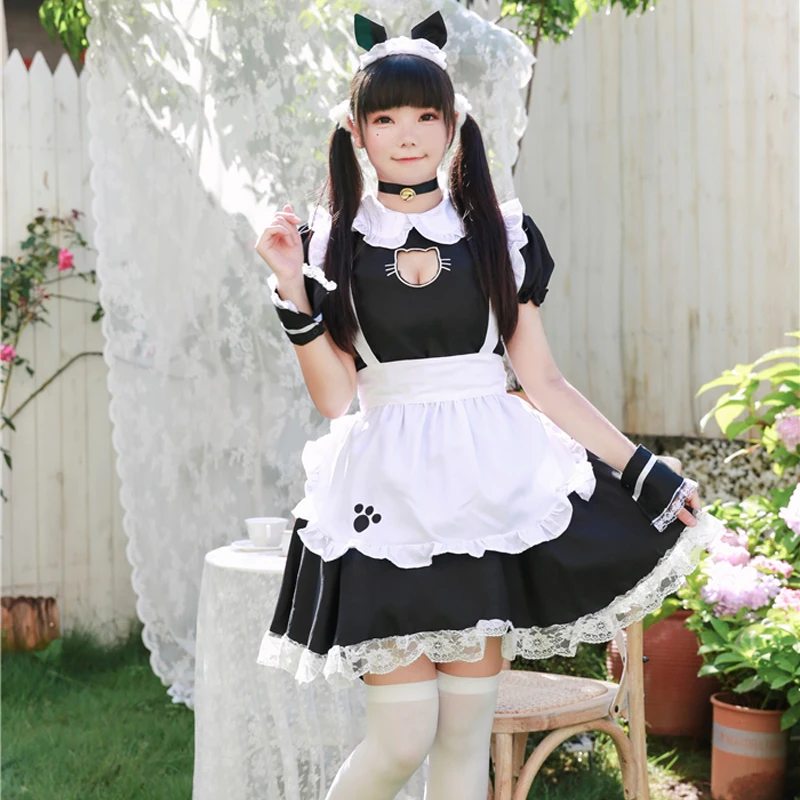 Cat Maid Outfit Cosplay Sexy Lolita Anime Cute Soft Girl Maid Uniform Hollow Out Woman Waitress Maid Party Stage Costumes
Cat Maid Outfit Cosplay Sexy Lolita Anime Cute Soft Girl Maid Uniform Hollow Out Woman Waitress Maid Party Stage Costumes