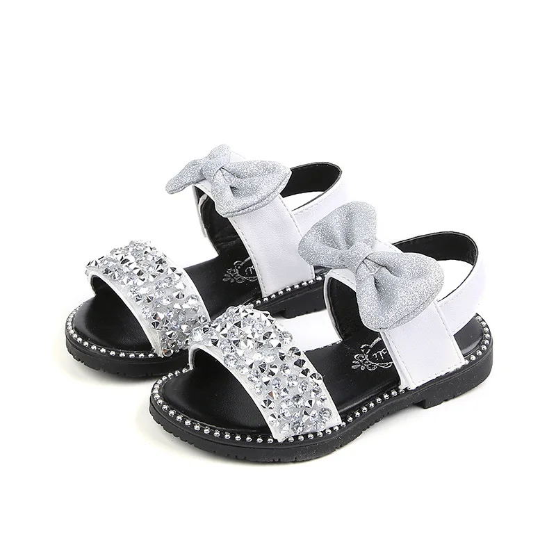 New Fashion Rhinestones Big Kids Shoes For Girl Summer Beach Sandals Size 3 4 5 6 7 8 9 10 11 12 Year Children Girls Bow Sandals
New Fashion Rhinestones Big Kids Shoes For Girl Summer Beach Sandals Size 3 4 5 6 7 8 9 10 11 12 Year Children Girls Bow Sandals
