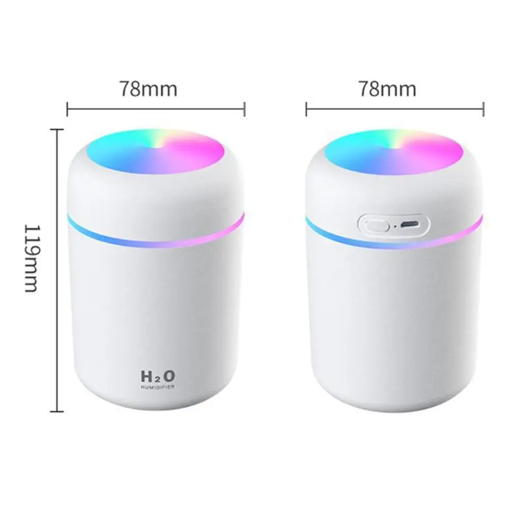 Portable 300ml Electric Air Humidifier Aroma Oil Diffuser USB Cool Mist Sprayer with Colorful Night Light for Home Car
Portable 300ml Electric Air Humidifier Aroma Oil Diffuser USB Cool Mist Sprayer with Colorful Night Light for Home Car