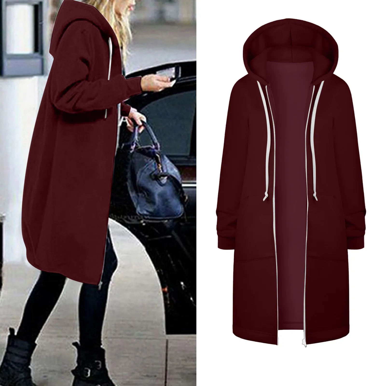 Осень 2021, толстовки на молнии, пальто, длинные зимние толстовки, Женская толстовка, женская одежда, толстовки с длинным рукавом, пальто, тепл...
Осень 2021, толстовки на молнии, пальто, длинные зимние толстовки, Женская толстовка, женская одежда, толстовки с длинным рукавом, пальто, тепл...