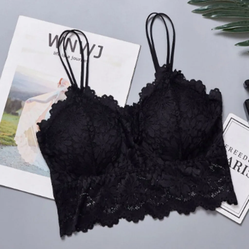 Women Push Up Wireless Lace Bra Push Up One Piece Chest Pad Gathered Tube Sleep Top Sexy V-neck Bralette Female Underwear#fs
Women Push Up Wireless Lace Bra Push Up One Piece Chest Pad Gathered Tube Sleep Top Sexy V-neck Bralette Female Underwear#fs