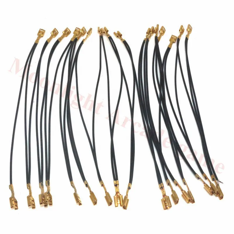 20AWG 15cm apart 4.8MM 30 Daisy Chained 187 Quick Connectors Wire harness New Arcade Push Button Micro Switch Ground wire
20AWG 15cm apart 4.8MM 30 Daisy Chained 187 Quick Connectors Wire harness New Arcade Push Button Micro Switch Ground wire