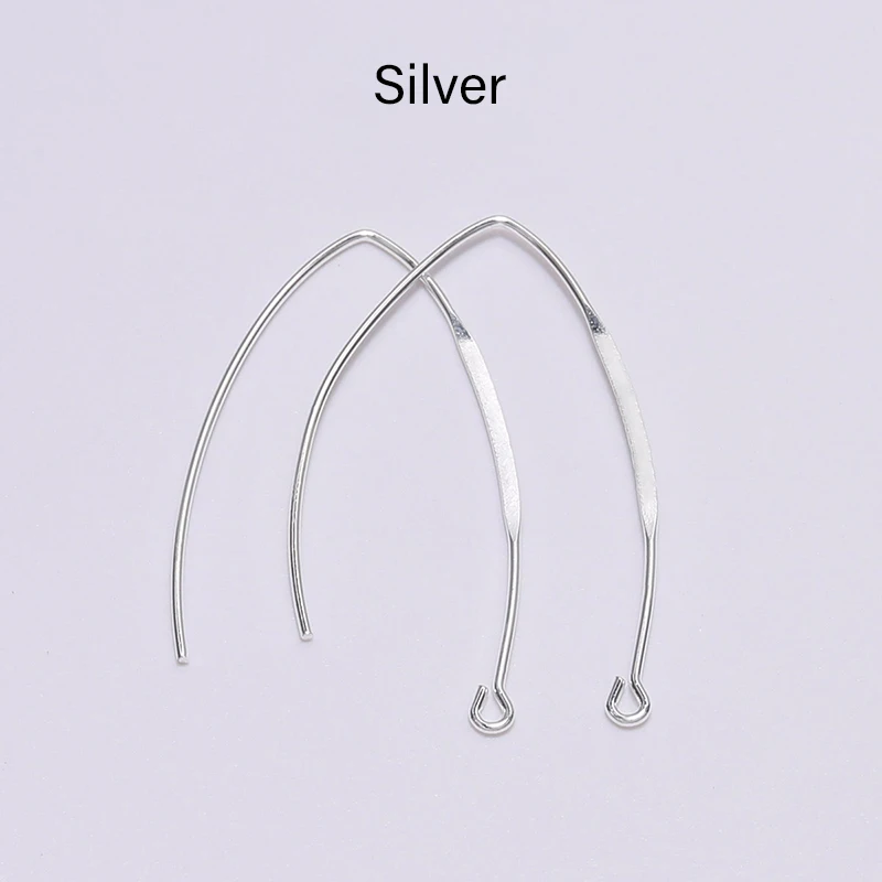 42.5mm 20pcs Copper Earwire Earring Hooks Base V Shape Big Bent Ears Clasp For Punk DIY Handmade Earring Material Jewelry Making
42.5mm 20pcs Copper Earwire Earring Hooks Base V Shape Big Bent Ears Clasp For Punk DIY Handmade Earring Material Jewelry Making