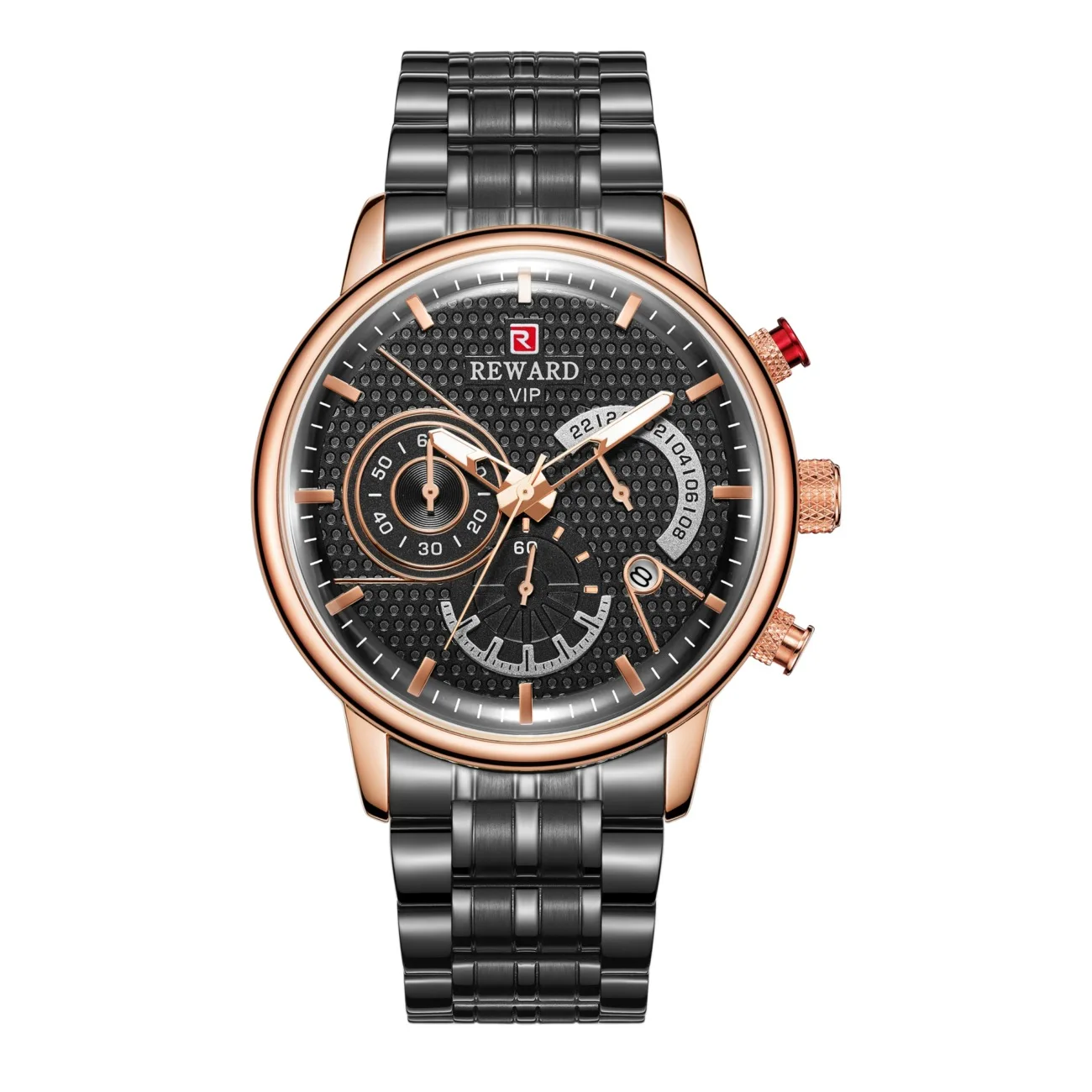 Student Sports Watch New Concept Men's Watch Business Steel Band Men's Watch Waterproof Quartz Watch Six-Hand Calendar Watch
Student Sports Watch New Concept Men's Watch Business Steel Band Men's Watch Waterproof Quartz Watch Six-Hand Calendar Watch