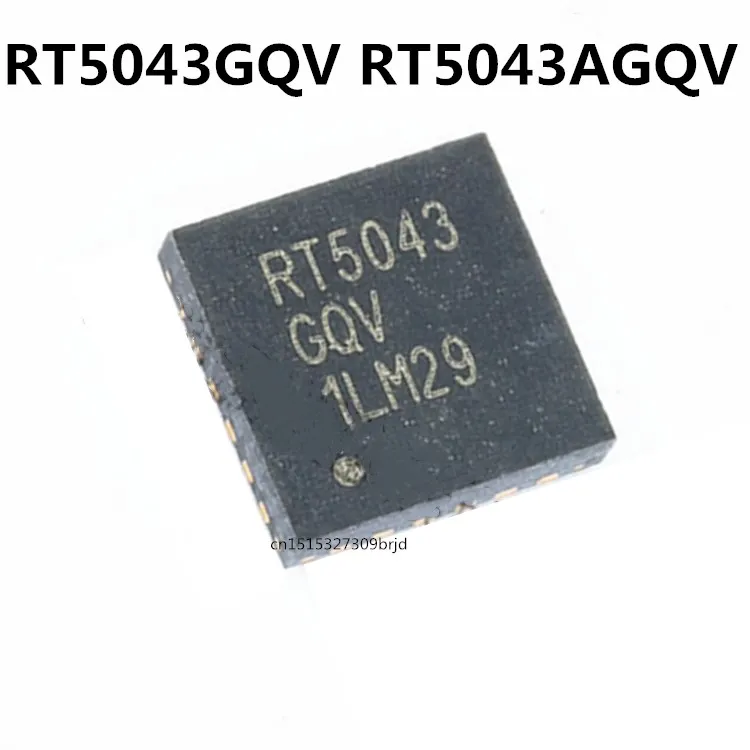 Original 2pcs / RT5043 RT5043GQV RT5043AGQV QFN
Original 2pcs / RT5043 RT5043GQV RT5043AGQV QFN