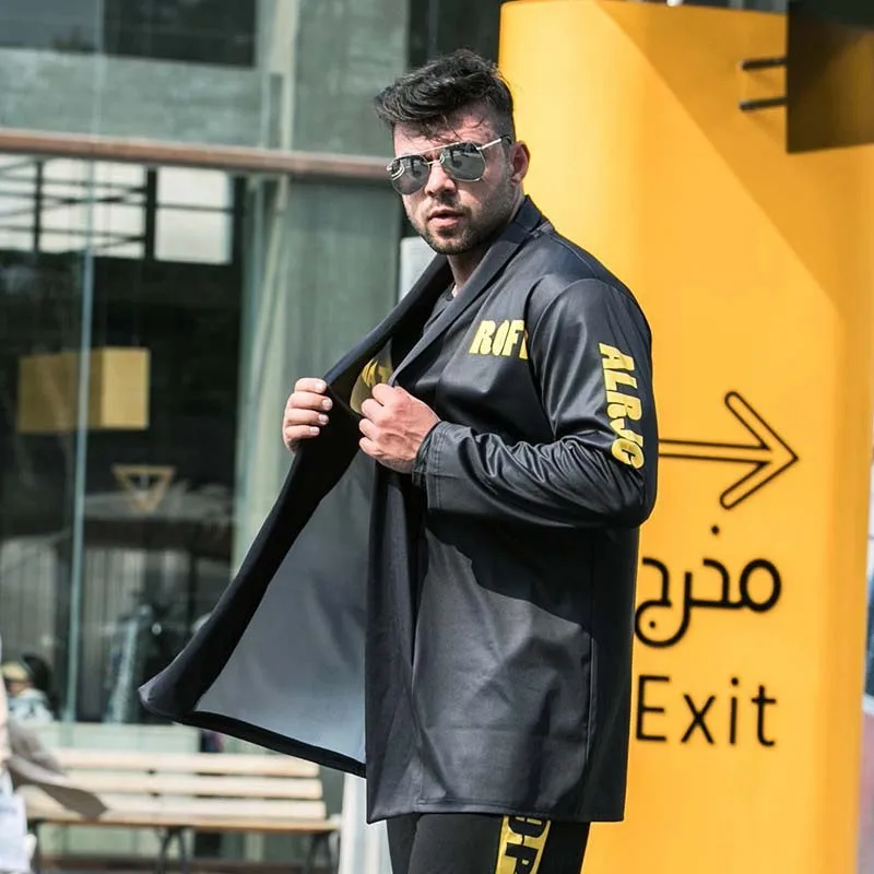 Plus size men's clothing autumn and winter fat men's plus size sports casual jacket cardigan letter printing all-match top
Plus size men's clothing autumn and winter fat men's plus size sports casual jacket cardigan letter printing all-match top