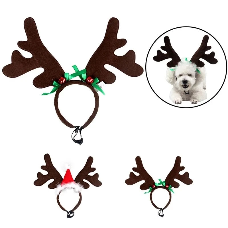 3 Pcs Christmas Pet Headband Deer Horn Hair Hoop Hat Costume Dog Puppy Cat Cosplay Party Product Puppy Festival Accessories
3 Pcs Christmas Pet Headband Deer Horn Hair Hoop Hat Costume Dog Puppy Cat Cosplay Party Product Puppy Festival Accessories