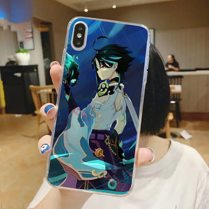 Genshin Impact Xiao hot game Phone Case Transparent for iPhone 6 7 8 11 12 s mini pro X XS XR MAX Plus
Genshin Impact Xiao hot game Phone Case Transparent for iPhone 6 7 8 11 12 s mini pro X XS XR MAX Plus