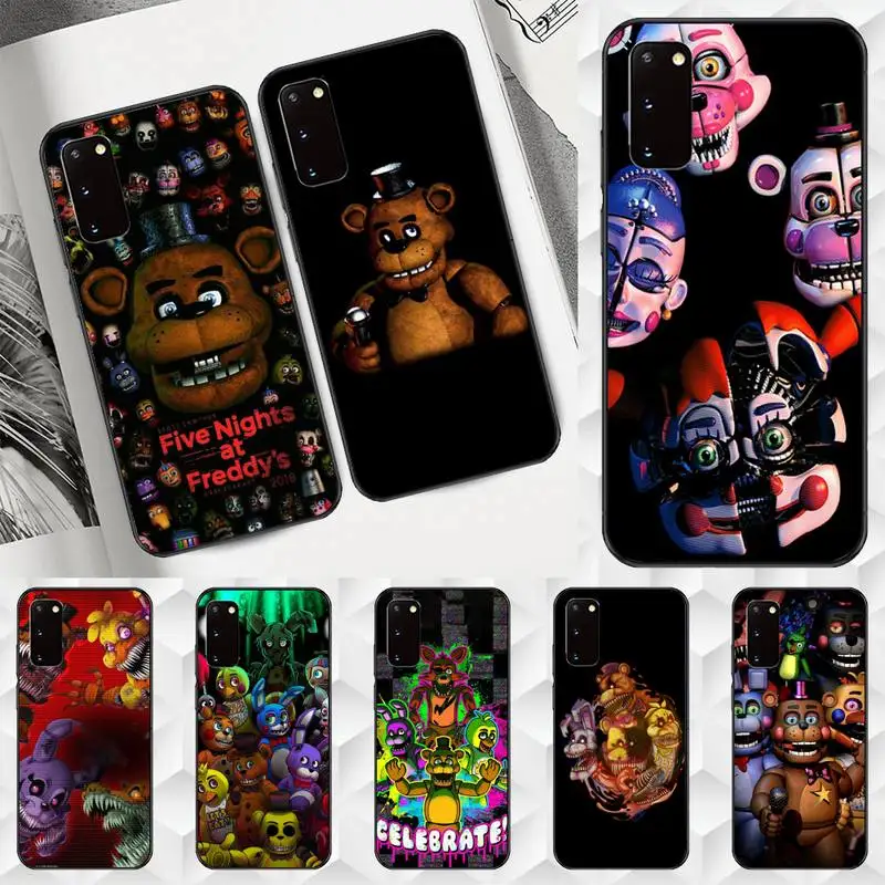 TOPLBPCS Fnaf Animatronics Phone Case for Samsung A10 A10S A20S A51 A52 A70 A72 2018 soft cover shell
TOPLBPCS Fnaf Animatronics Phone Case for Samsung A10 A10S A20S A51 A52 A70 A72 2018 soft cover shell