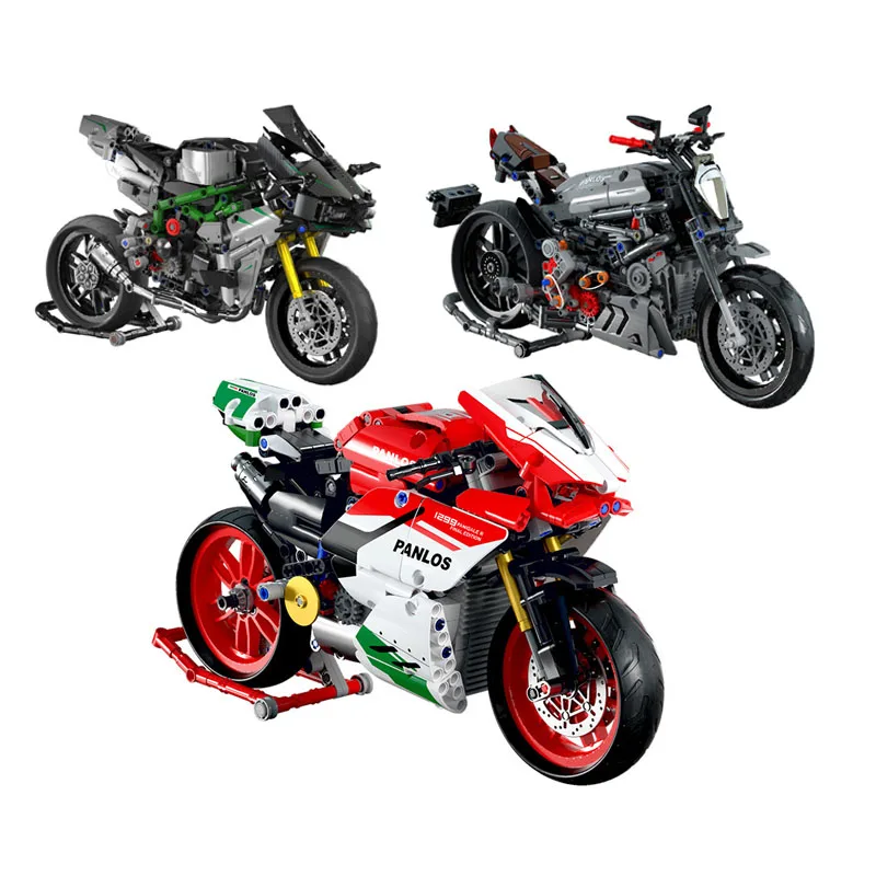 Simulation Of Famous Brand Motorcycle 1299, Big Devil, Ninja Motorcycle Model Building Blocks Boy Assembling Puzzle Toys
Simulation Of Famous Brand Motorcycle 1299, Big Devil, Ninja Motorcycle Model Building Blocks Boy Assembling Puzzle Toys