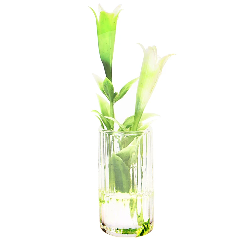 1 Pc 88*20mm Simulation Potted Plants Dollhouse Miniature Glass Bottle Lily Flower Green Plant In Pot Home Decor
1 Pc 88*20mm Simulation Potted Plants Dollhouse Miniature Glass Bottle Lily Flower Green Plant In Pot Home Decor