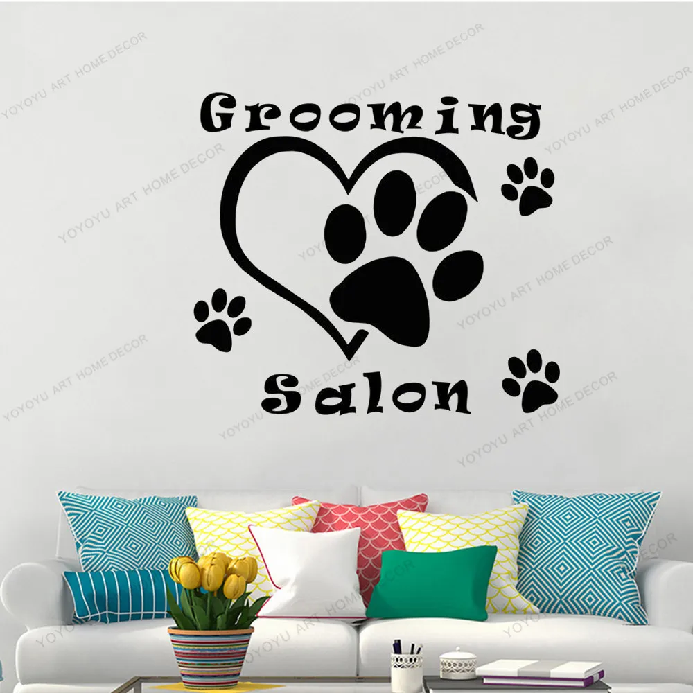 Grooming Salon Wall Decal, Dog Grooming Vinyl Sticker Decal,Pet Shop Decal, Animal Wall Art Home decoration wall sticker yw148
Grooming Salon Wall Decal, Dog Grooming Vinyl Sticker Decal,Pet Shop Decal, Animal Wall Art Home decoration wall sticker yw148