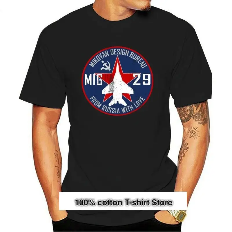 2021 хлопок, новое Брендовое предложение, 100% хлопок, с нагрузкой, Jet T camisa-Mig 29, Графические Рубашки
2021 хлопок, новое Брендовое предложение, 100% хлопок, с нагрузкой, Jet T camisa-Mig 29, Графические Рубашки