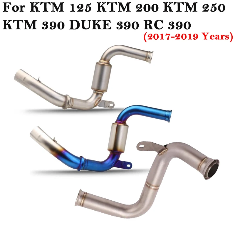Motorcycle Exhaust Escape Replace Catalyst Header Link Pipe Slip On Original Muffler Modify For Duke 125 250 390 RC390 2017-2021
Motorcycle Exhaust Escape Replace Catalyst Header Link Pipe Slip On Original Muffler Modify For Duke 125 250 390 RC390 2017-2021