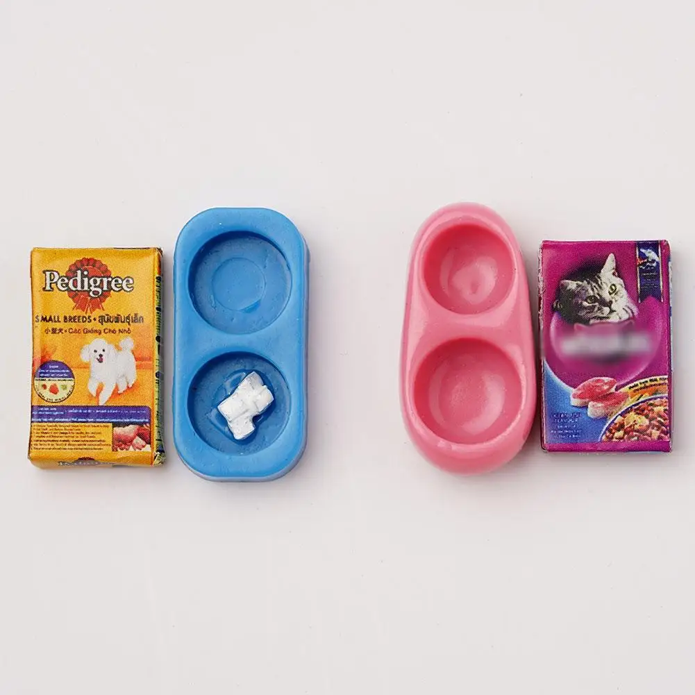 Mini Dog Cat Pet Food With Plate Simulation Furniture Model Toys For Doll Accessories Decoration 1/12 Dollhouse Miniature girls
Mini Dog Cat Pet Food With Plate Simulation Furniture Model Toys For Doll Accessories Decoration 1/12 Dollhouse Miniature girls