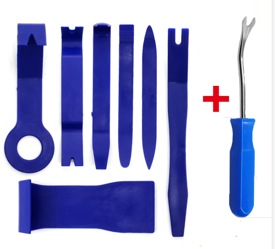 Door panels Car audio repair tools Remover Trim strips Blue Instrument panels Radio panels Brand new
Door panels Car audio repair tools Remover Trim strips Blue Instrument panels Radio panels Brand new