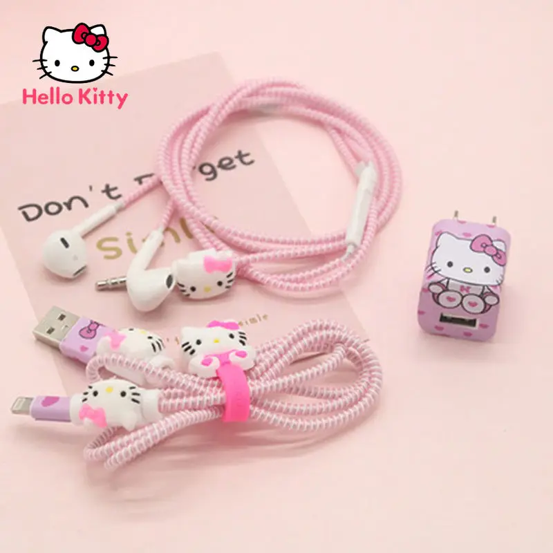 Hello Kitty Is Suitable for Apple X IPhone6S/7/8P/MAX Charging Data Cable Protective Cover Case Cover
Hello Kitty Is Suitable for Apple X IPhone6S/7/8P/MAX Charging Data Cable Protective Cover Case Cover