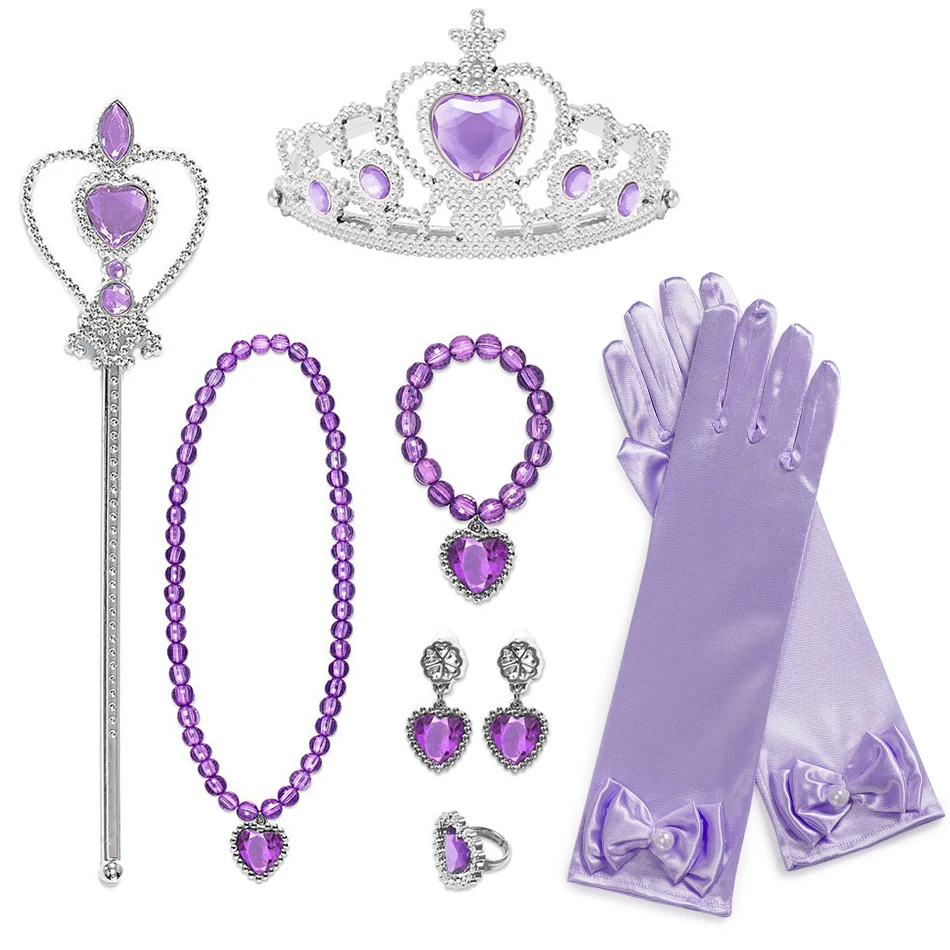 Girls Mermaid Accesories Jewelry of Princess Dresses Pretty Dress Up Accesories Necklace Garland Hair Clip Earring Shiny
Girls Mermaid Accesories Jewelry of Princess Dresses Pretty Dress Up Accesories Necklace Garland Hair Clip Earring Shiny