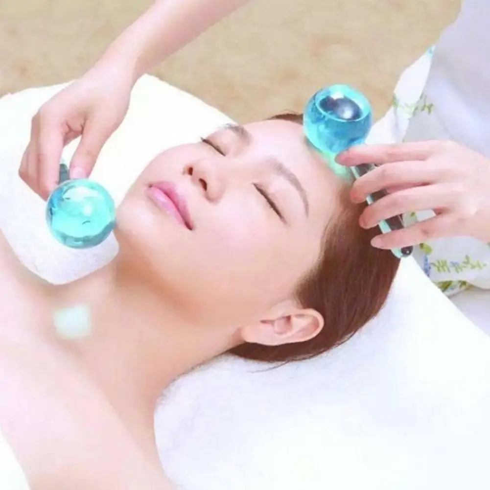 Neck Massager Energy Crystal Glass Ball Scraping Korean Hockey Ice Globes Massage Beauty Roller Z3W7
Neck Massager Energy Crystal Glass Ball Scraping Korean Hockey Ice Globes Massage Beauty Roller Z3W7