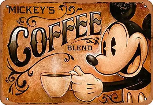 Keely Mickey's Coffee Blend Metal Vintage Tin Sign Wall Decoration 12x8 inches for Cafe Coffee Bars Restaurants Pubs Man Cave De
Keely Mickey's Coffee Blend Metal Vintage Tin Sign Wall Decoration 12x8 inches for Cafe Coffee Bars Restaurants Pubs Man Cave De