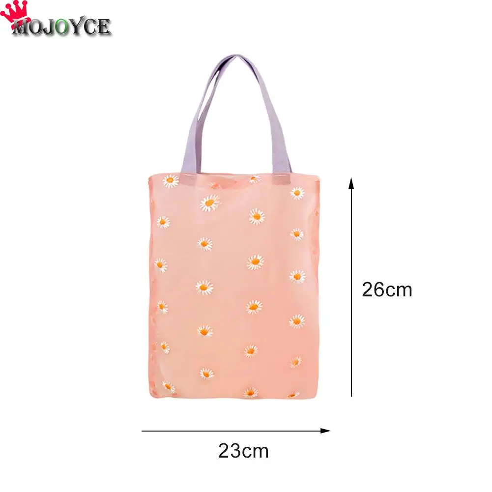 Women Organza Flower Handbag Practical Classic Texture Creative Design Chic Mesh Transparent Totes Female Travel Beach Bags
Women Organza Flower Handbag Practical Classic Texture Creative Design Chic Mesh Transparent Totes Female Travel Beach Bags