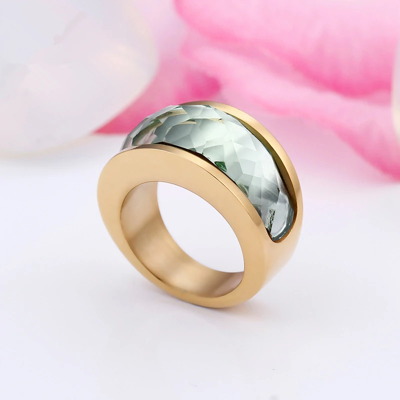New Bohemia Bulgaria Gold Stainless Steel Rings For Women Size 6-9 Colorful Stone Rings Girls Ladies Party Jewelry Gifts
New Bohemia Bulgaria Gold Stainless Steel Rings For Women Size 6-9 Colorful Stone Rings Girls Ladies Party Jewelry Gifts