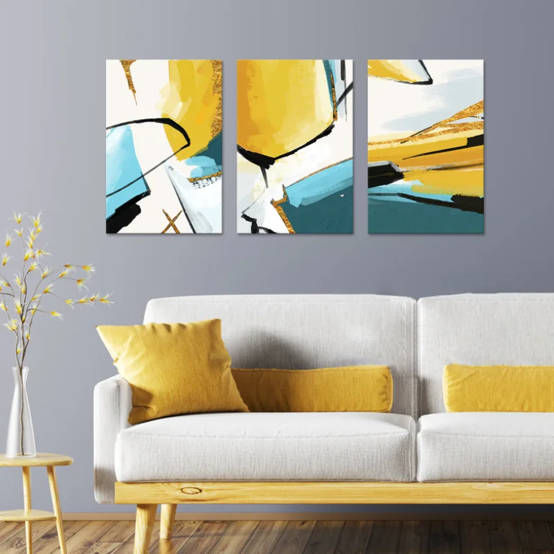 Modern Abstract Yellow and Blue Block Canvas Art Paintings for Living Room Bedroom Posters and Prints Wall Poster Home Decor
Modern Abstract Yellow and Blue Block Canvas Art Paintings for Living Room Bedroom Posters and Prints Wall Poster Home Decor