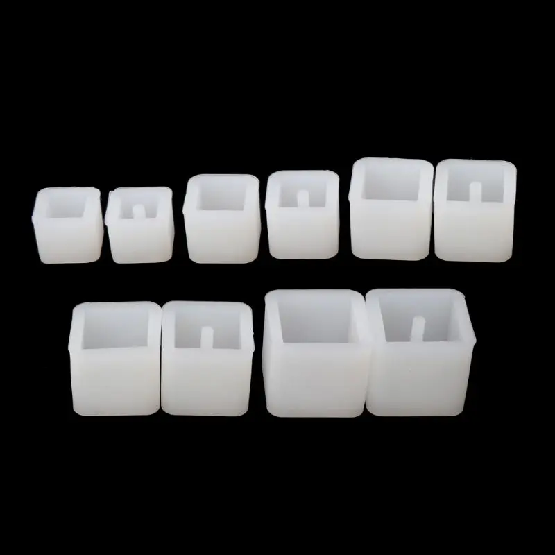 20Pcs Silicone DIY Round Square Beads DIY Mold Jewelry Making Resin Casting Mold U4LE 
20Pcs Silicone DIY Round Square Beads DIY Mold Jewelry Making Resin Casting Mold U4LE