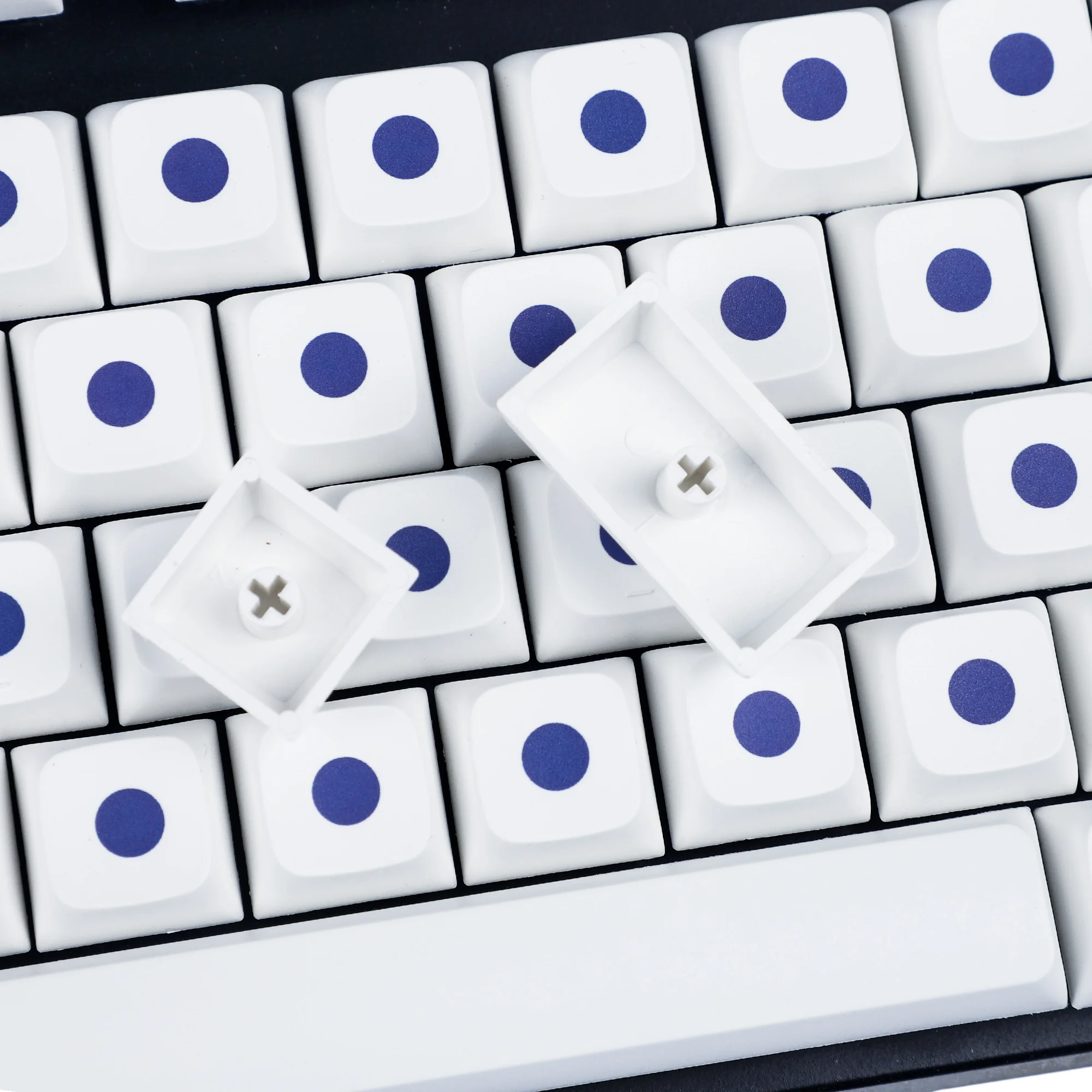 ZDA точки толстые PBT колпачки для клавиш краситель Sub XDA V2 GK61 64 68 96 KBD75 планка Preonic wings