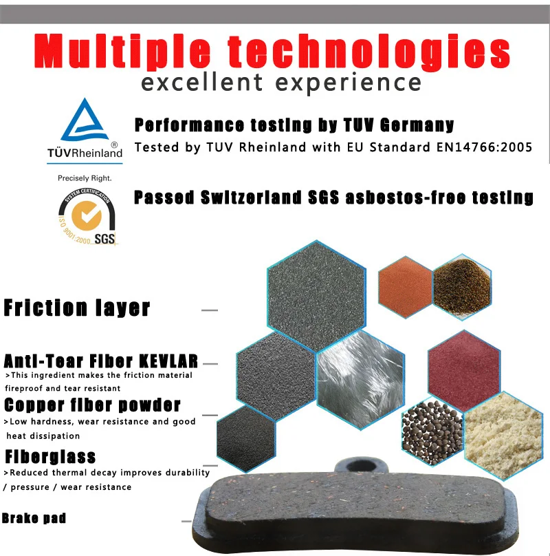 2 Pair Cycling Mountain Bike Bicycle Disc Brake Pads For FORMULA MEGA THE ONE R1 RO RX C1 Accessories
2 Pair Cycling Mountain Bike Bicycle Disc Brake Pads For FORMULA MEGA THE ONE R1 RO RX C1 Accessories