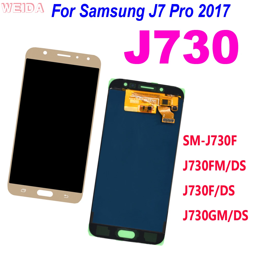 5.5" for Samsung Galaxy J7 Pro 2017 J730 SM-J730F J730FM/DS J730F/DS LCD Display Touch Screen Digitizer Assembly for J730 LCD 
5.5" for Samsung Galaxy J7 Pro 2017 J730 SM-J730F J730FM/DS J730F/DS LCD Display Touch Screen Digitizer Assembly for J730 LCD